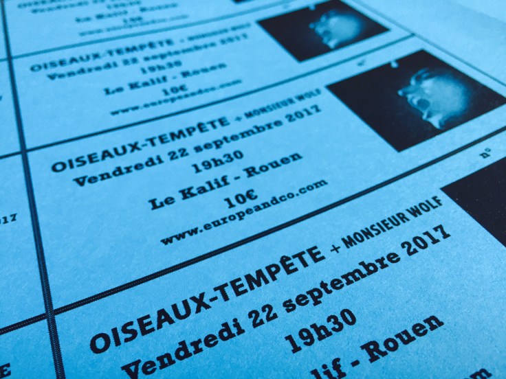 Tickets Oiseaux-Tempête